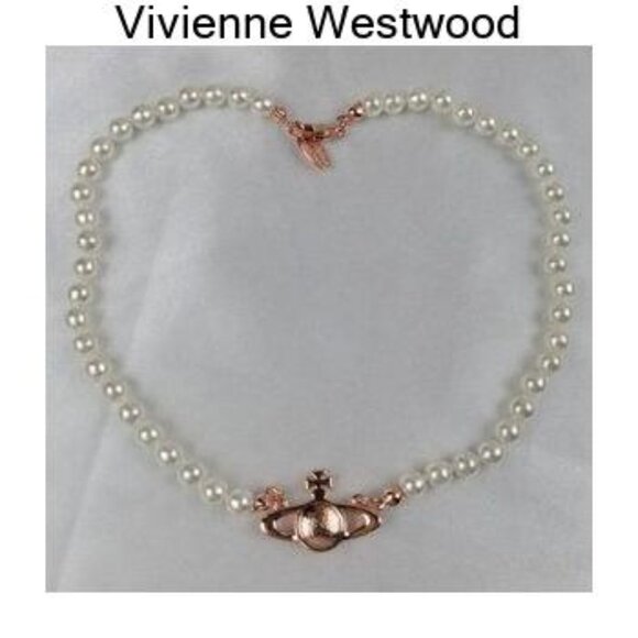 NEW VIVIENNE WESTWOOD NECKLACE WITH BAG - Picture 2 of 5